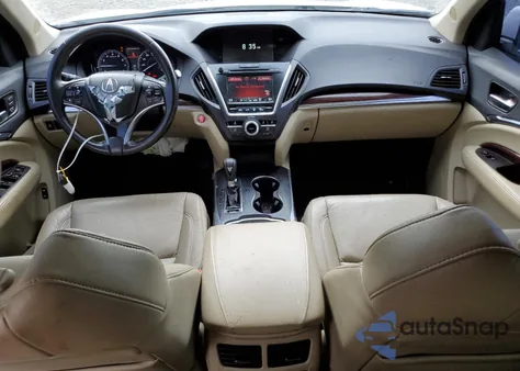 2015 Acura Mdx из США, поврежденный, VIN 5FRYD4H20FB033013